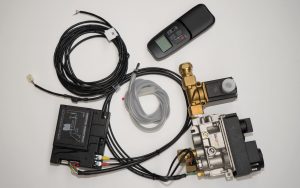 Afstandsbediening mertik GV60 aan/uit en hoog/laag, grote magneetklep geschikt voor ventilator