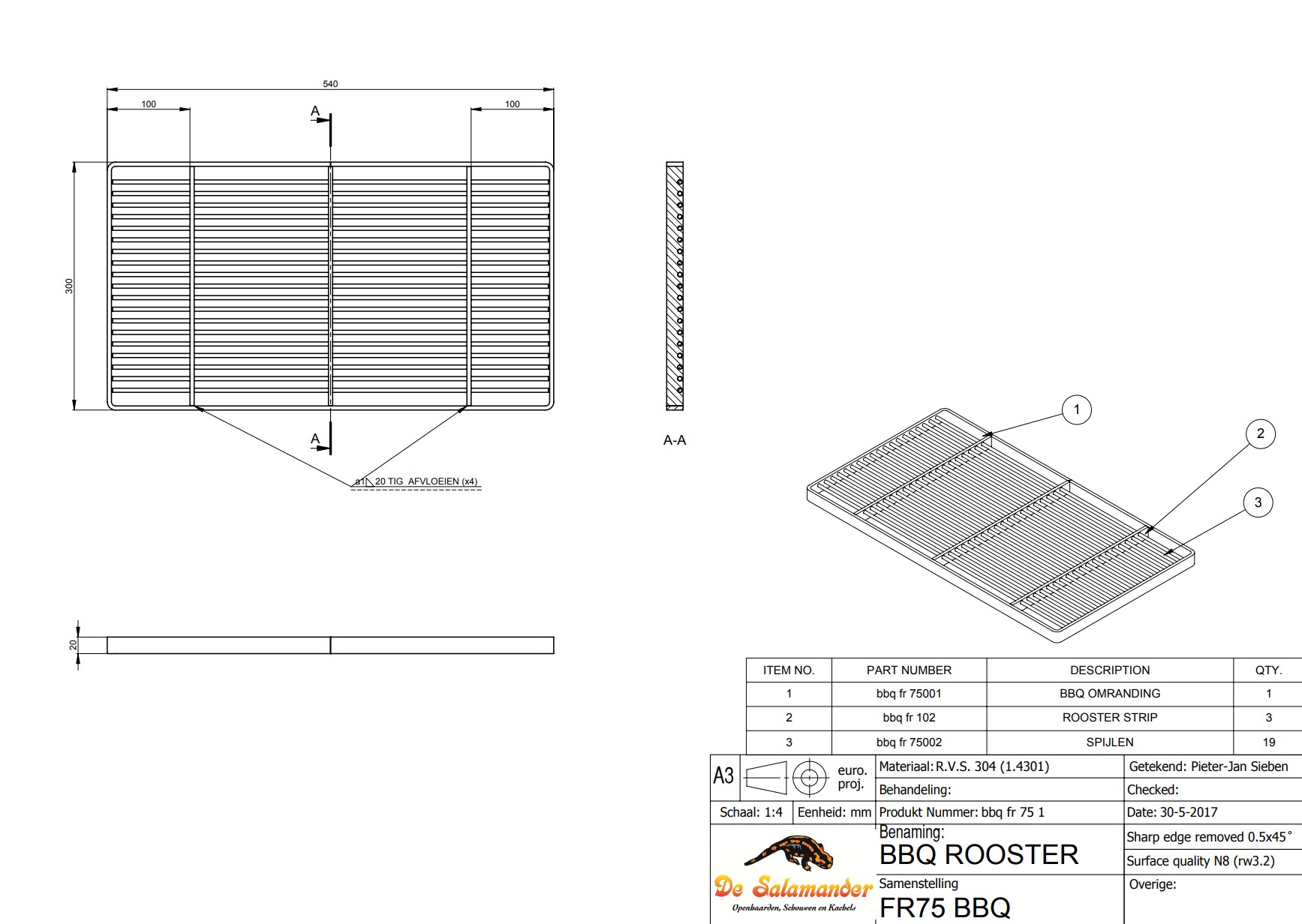 Bbq Rooster F75 1