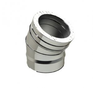 DW ø 100mm segmentbocht 30º