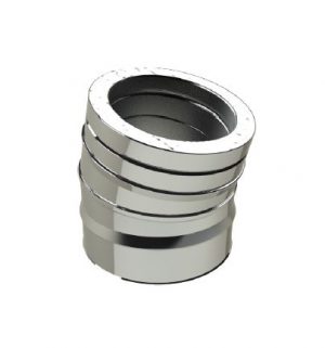 DW ø 150mm segmentbocht 15º
