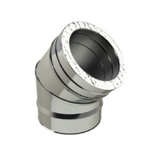 DW ø 150mm segmentbocht 45º