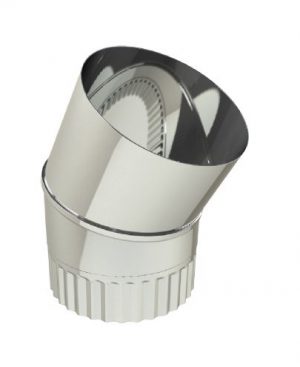 EK ø 100mm segmentbocht 30º