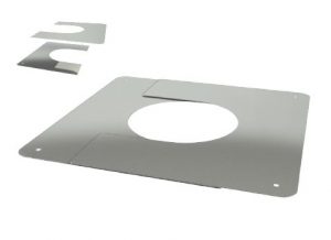 EK ø 125mm centreerplaat (hellend)