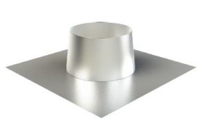EK ø 125mm dakplaat 0º - 10º 115mm