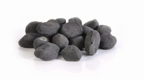 Keramische kiezel klein zwart